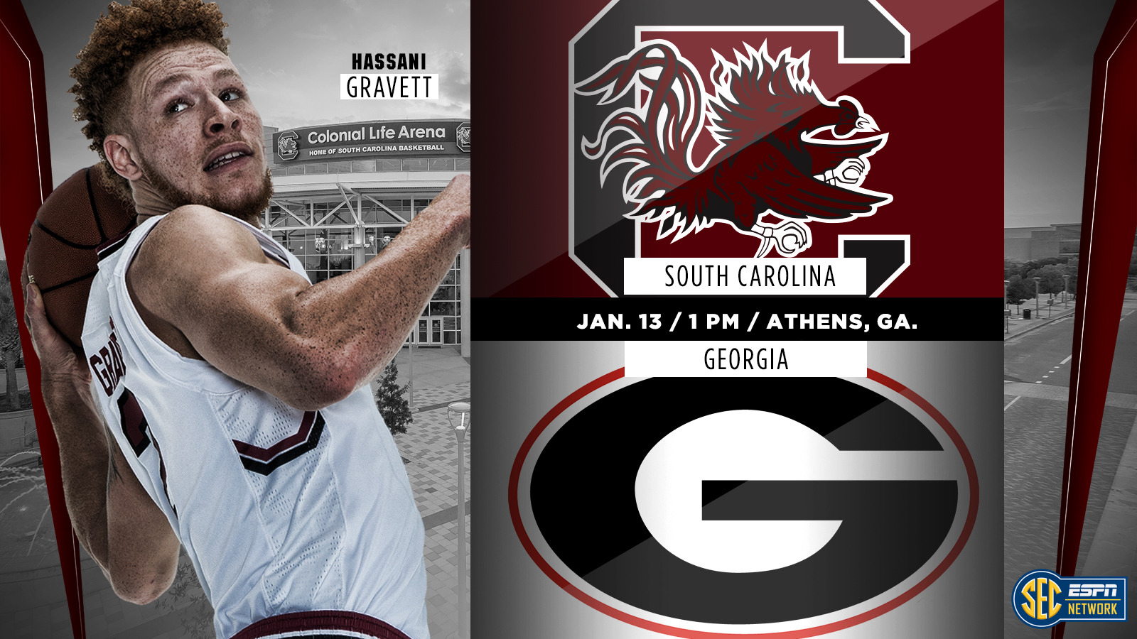 Men's Hoops Travels To Face Georgia Saturday Afternoon