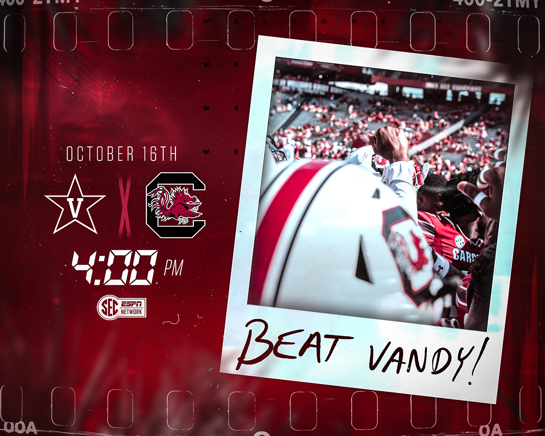 Gamecocks Host Vandy for Homecoming Game Saturday, Oct. 16