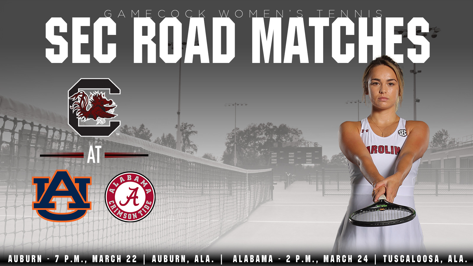 Gamecocks Set For Last Regular Season Road Trip