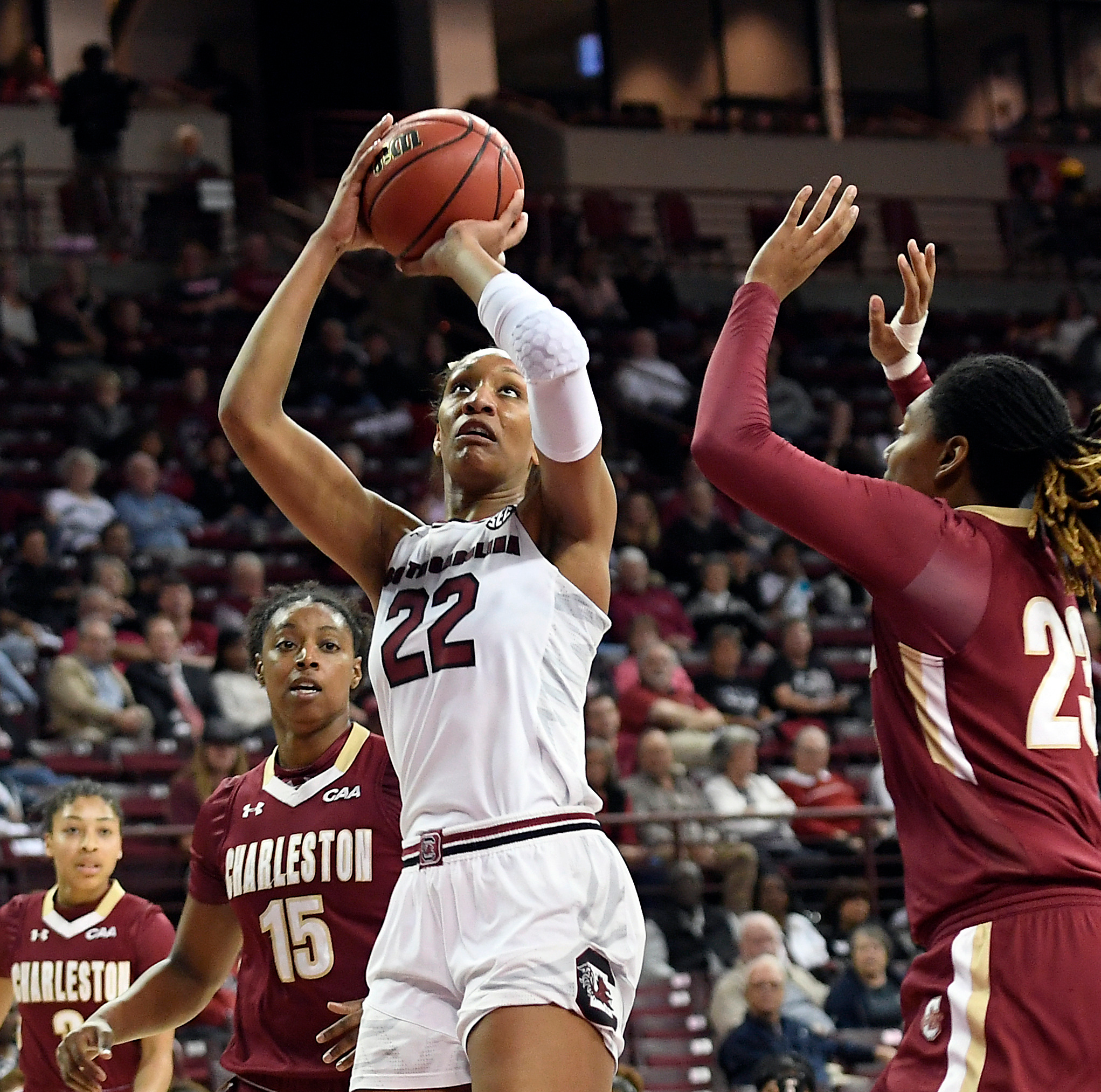 No. 7 Gamecocks Fall To No. 2 Mississippi State 67-53