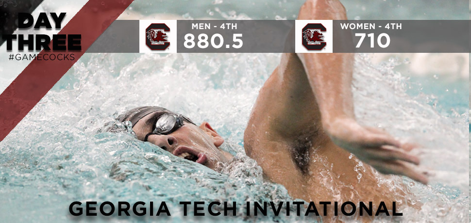 Carolina Wraps up a Successful Meet at Georgia Tech
