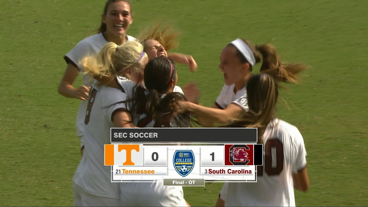 HIGHLIGHTS: Women's Soccer vs. Tennessee — 9/24/17