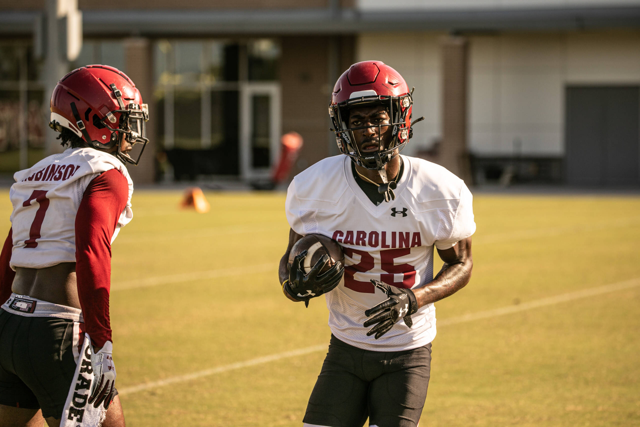 O'Donnell Fortune (25) | Thursday, Sept. 3, 2020 | Ken & Cyndi Long Football Operations Center | Columbia, S.C. | Photos by South Carolina Athletics