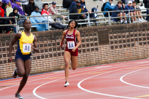Amecia Pennamon in action at the 125th Penn Relays | Photo by Charles Revelle | April 26, 2019