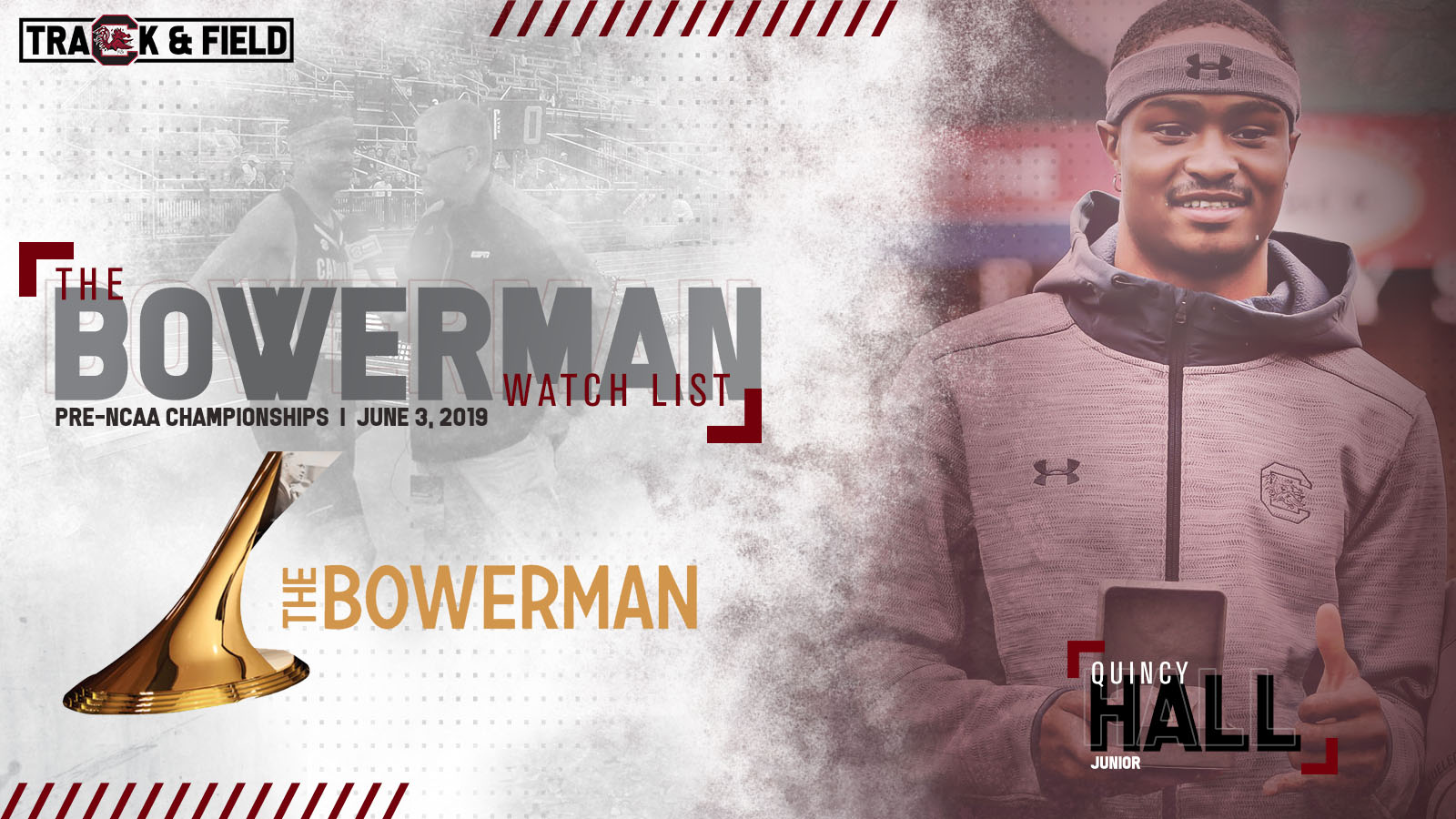 Hall Named to The Bowerman Watch List