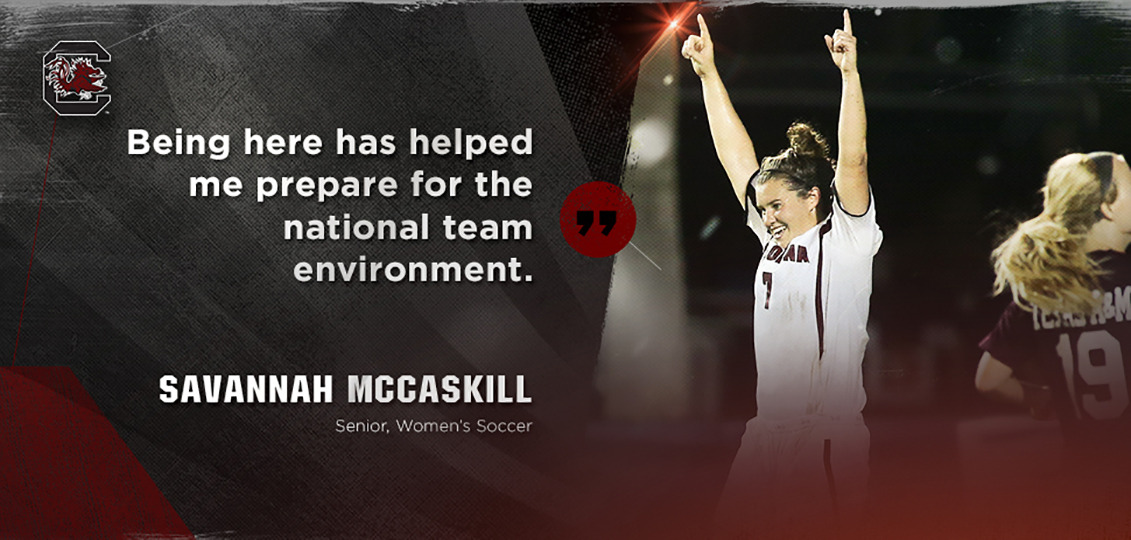 McCaskill's Game Grows With National Team Experience