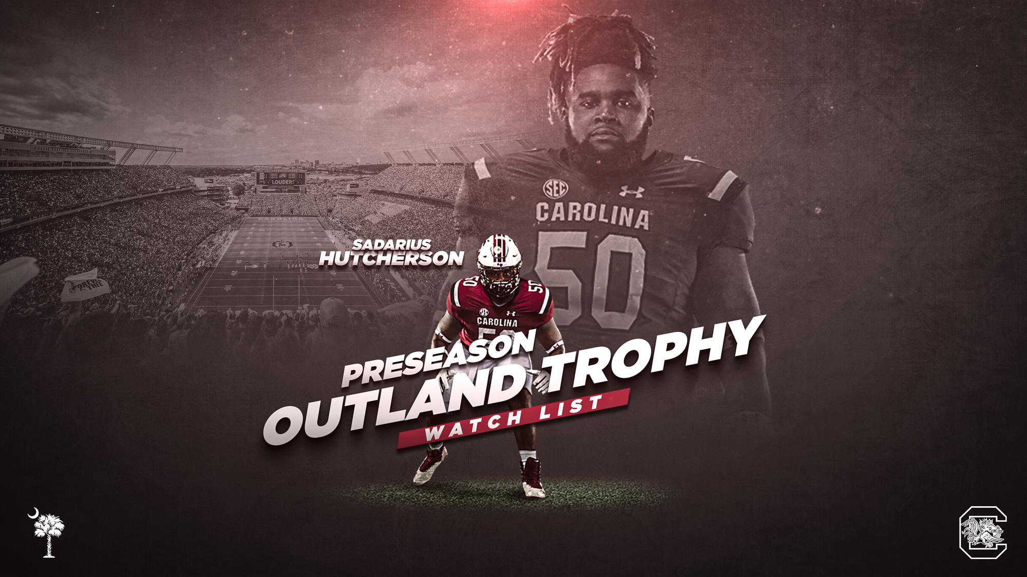 Hutcherson Named to Outland Trophy Watch List