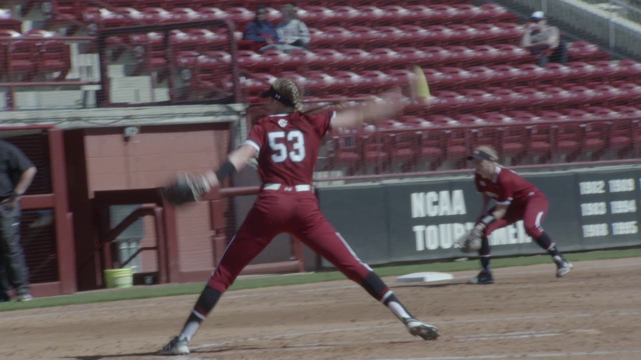 HIGHLIGHTS: Softball vs. George Washington — 3/3/18