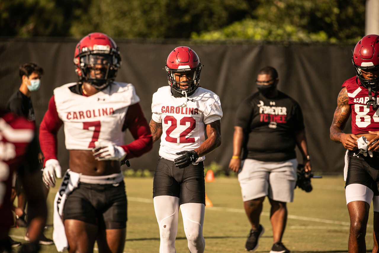 John Dixon (22) | Thursday, Sept. 3, 2020 | Ken & Cyndi Long Football Operations Center | Columbia, S.C. | Photos by South Carolina Athletics