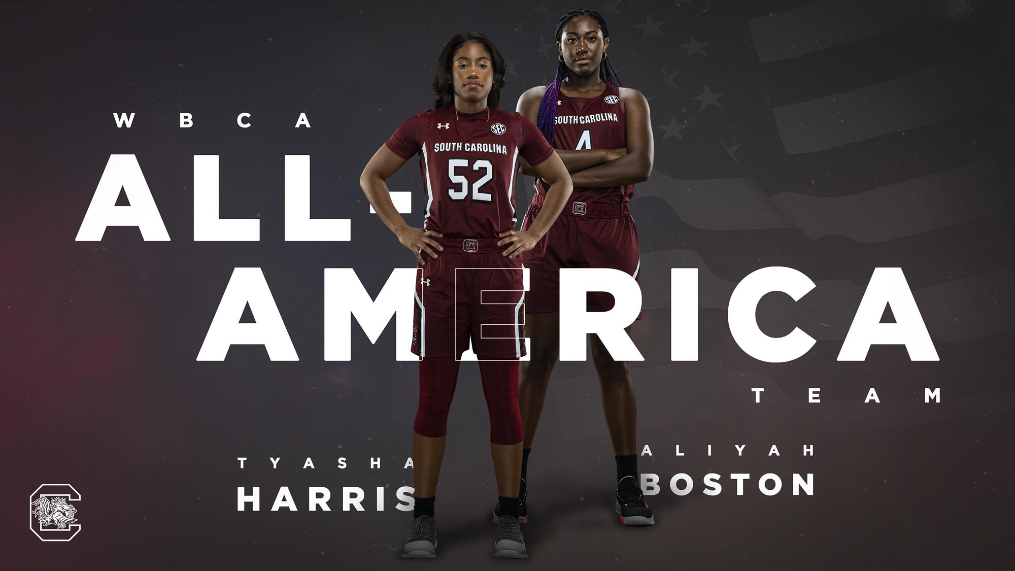 Harris, Boston Collect WBCA All-America Honors
