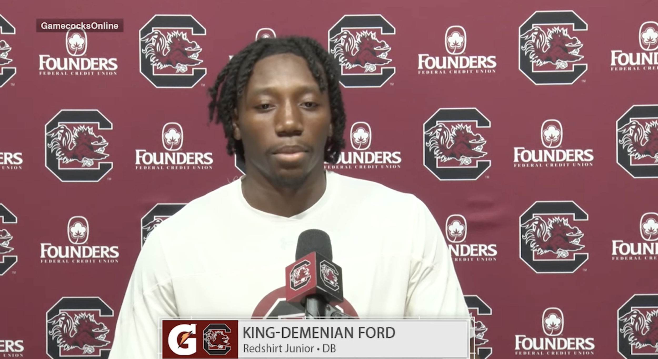 Football: King-Demenian Ford News Conference