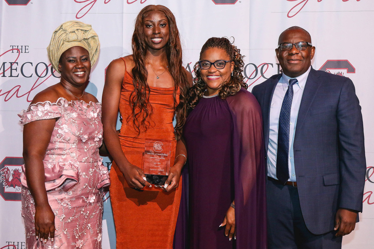Gamecock Leadership Award Winner Laeticia Amihere