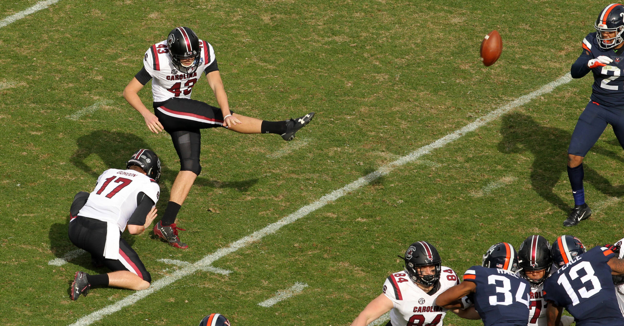 Parker White (43) vs. Virginia (Dec. 29, 2018)