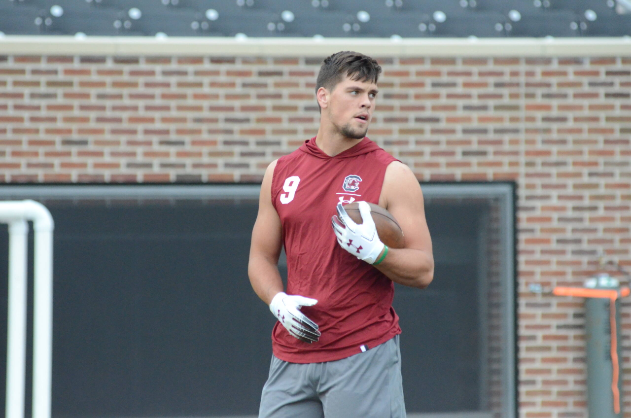 Nick Muse (9) at Missouri (Sept. 21, 2019)