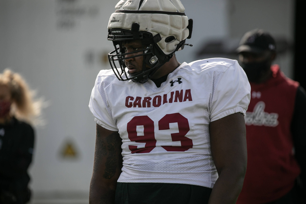 Joseph Anderson (93) | Tuesday, Sept. 15, 2020 | Ken & Cyndi Long Football Operations Center | Columbia, S.C. | Photos by South Carolina Athletics