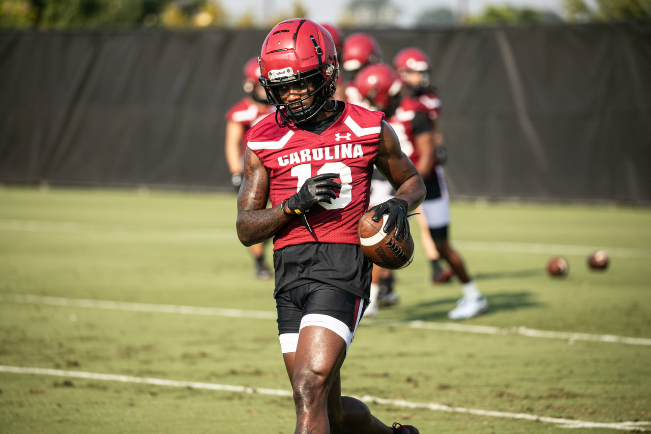 Shi Smith (13) | Wednesday, Aug. 19, 2020 | Ken & Cyndi Long Football Operations Center | Columbia, S.C. | Photos by South Carolina Athletics