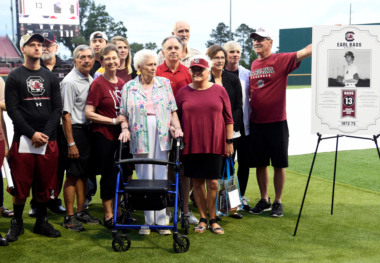 Earl Bass Jersey Retirement (May 4, 2019)