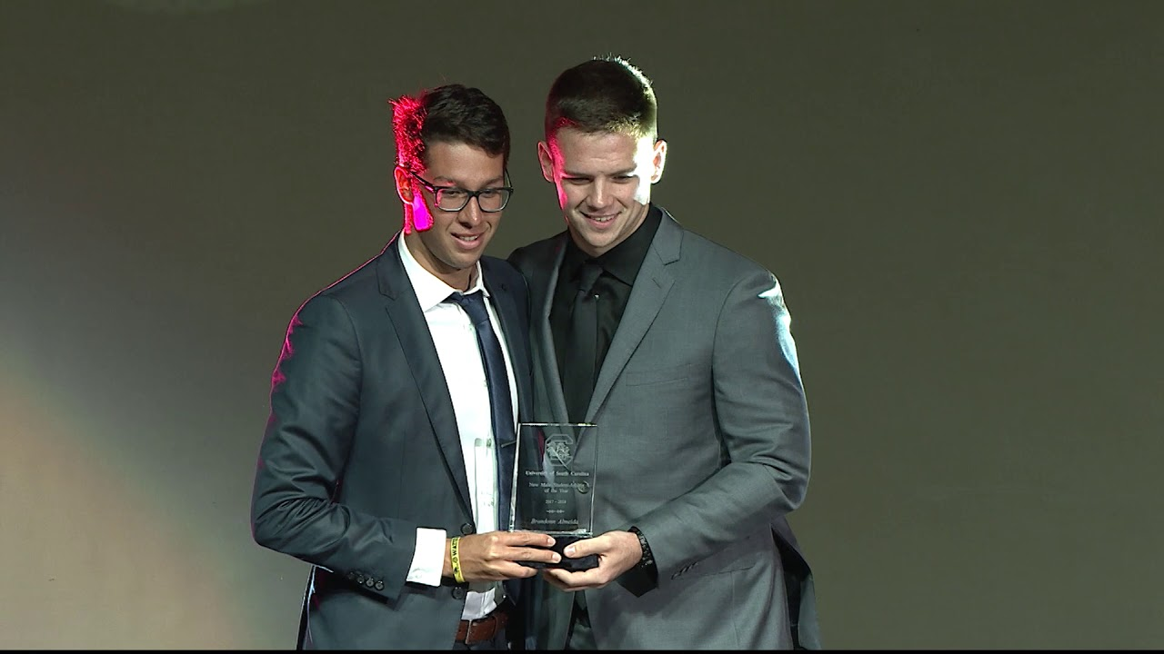 2018 Gamecock Gala New Male Student-Athlete of the Year — Brandonn Almeida