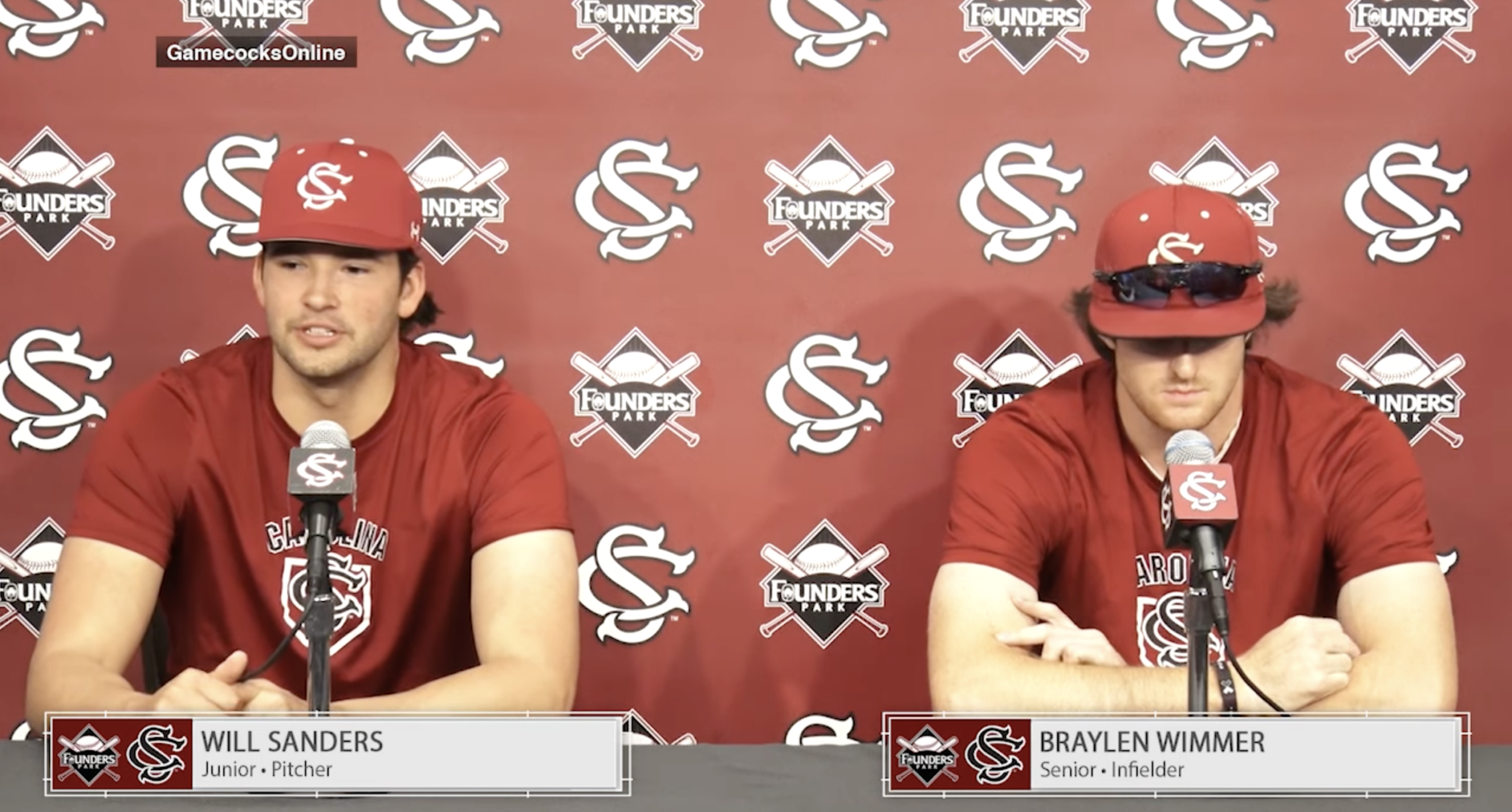 Will Sanders and Braylen Wimmer News Conference (UMass-Lowell)