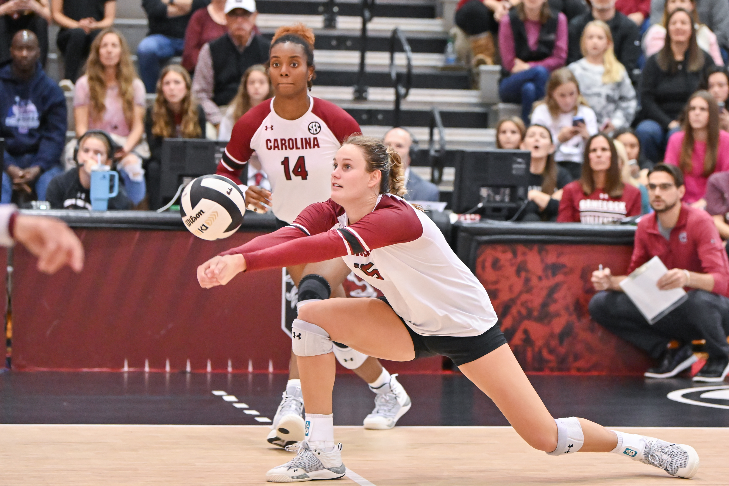 Gamecocks Edged in Five Sets by LSU