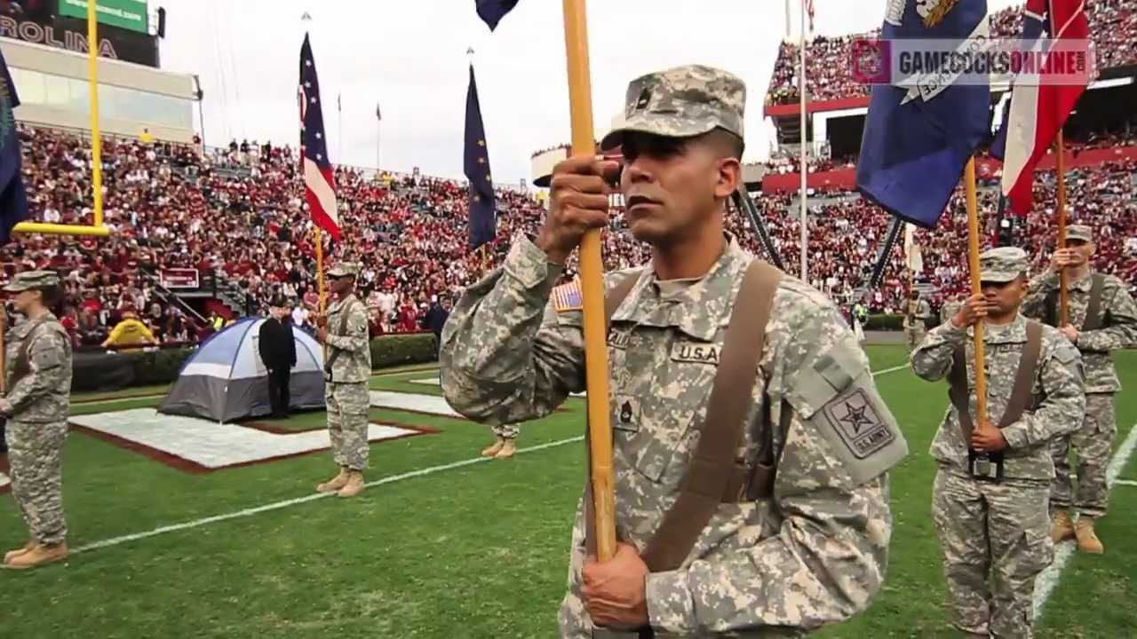 Salute to the Military - South Carolina Gamecocks