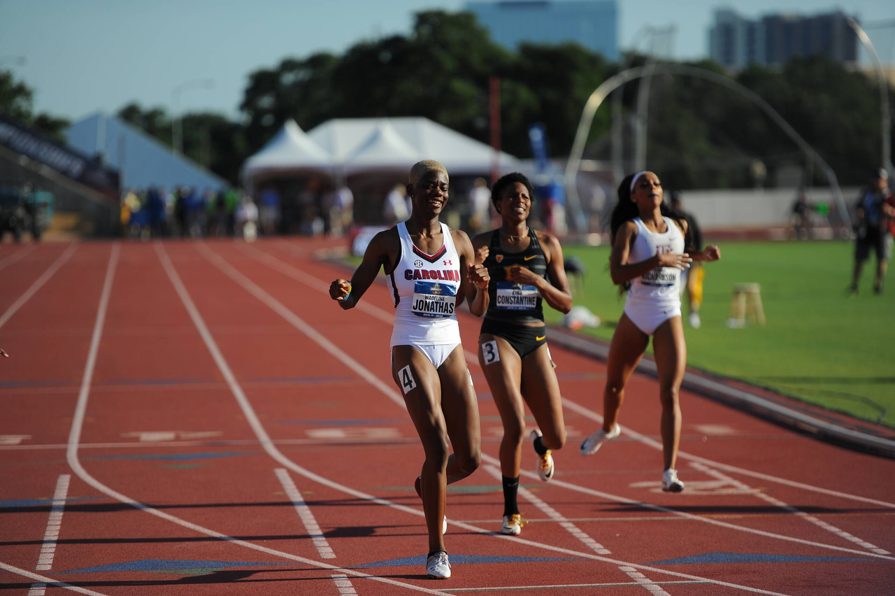 Wadeline Jonathas in action at the 2019 NCAA Outdoor Championships | June 5-8, 2019 | Photos by Cheryl Treworgy
