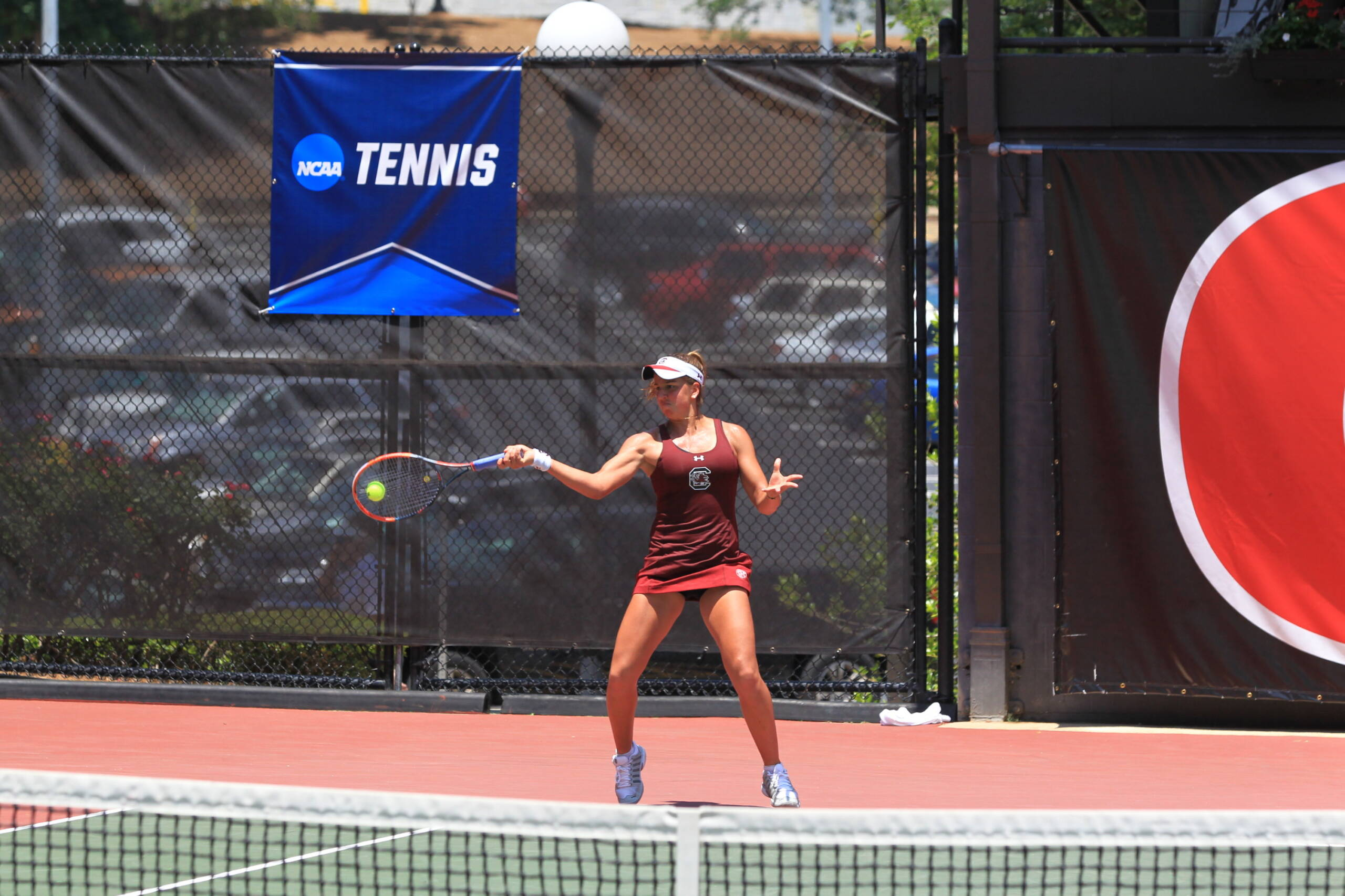 Martins Falls in NCAA Singles Second Round