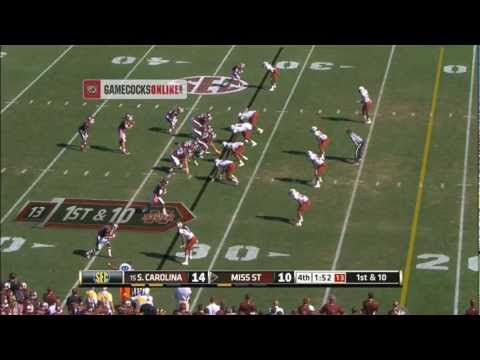 D.J. Swearinger Interception - South Carolina vs. Mississippi State