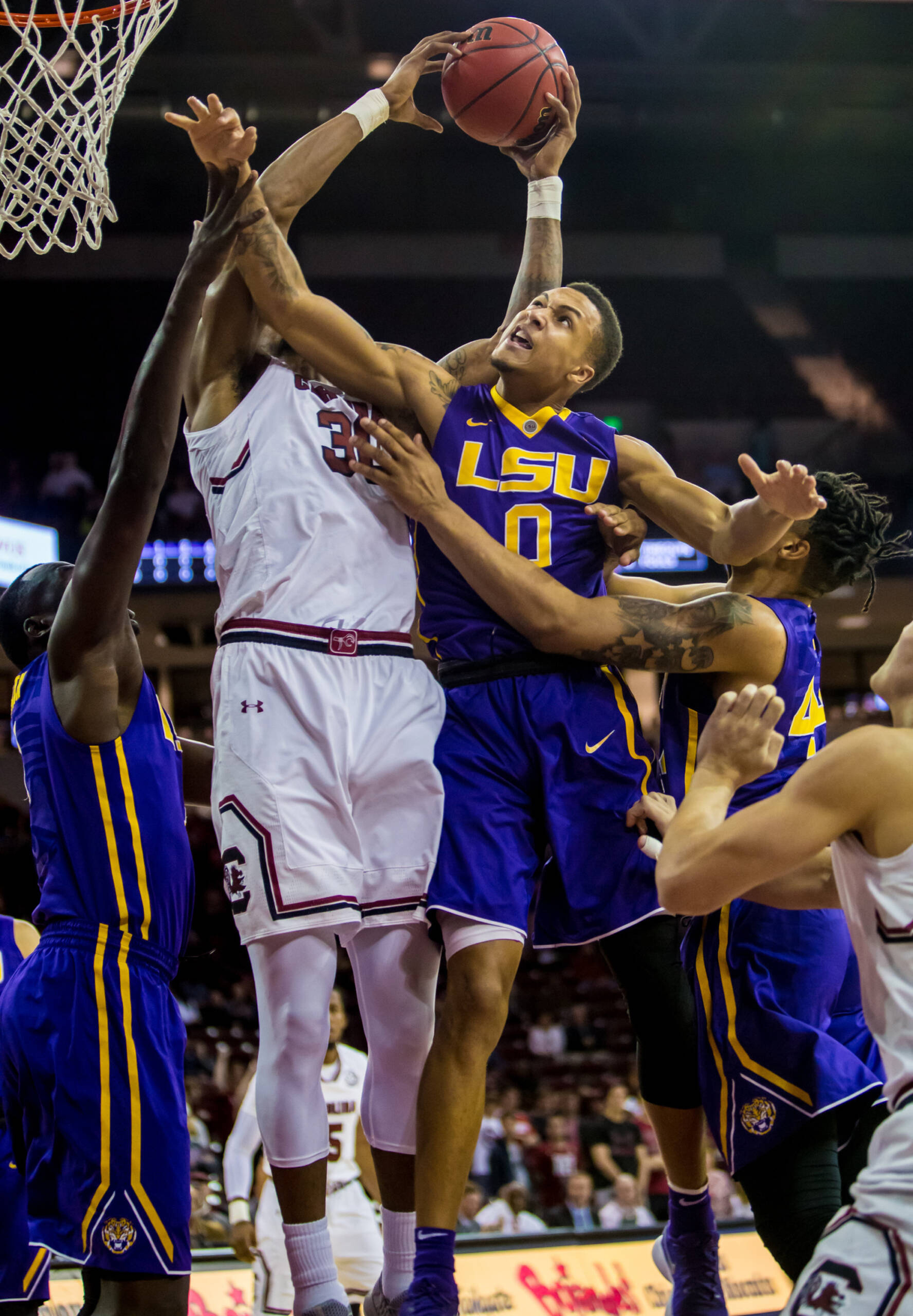 South Carolina vs. LSU (USATSI)