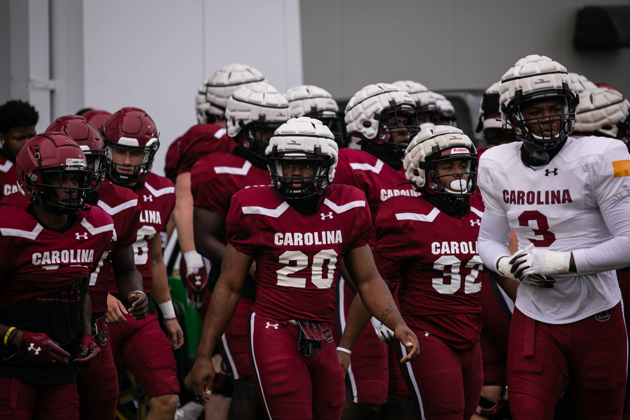 Kevin Harris (20) | Monday, Aug. 24, 2020 | Ken & Cyndi Long Football Operations Center | Columbia, S.C. | Photos by South Carolina Athletics