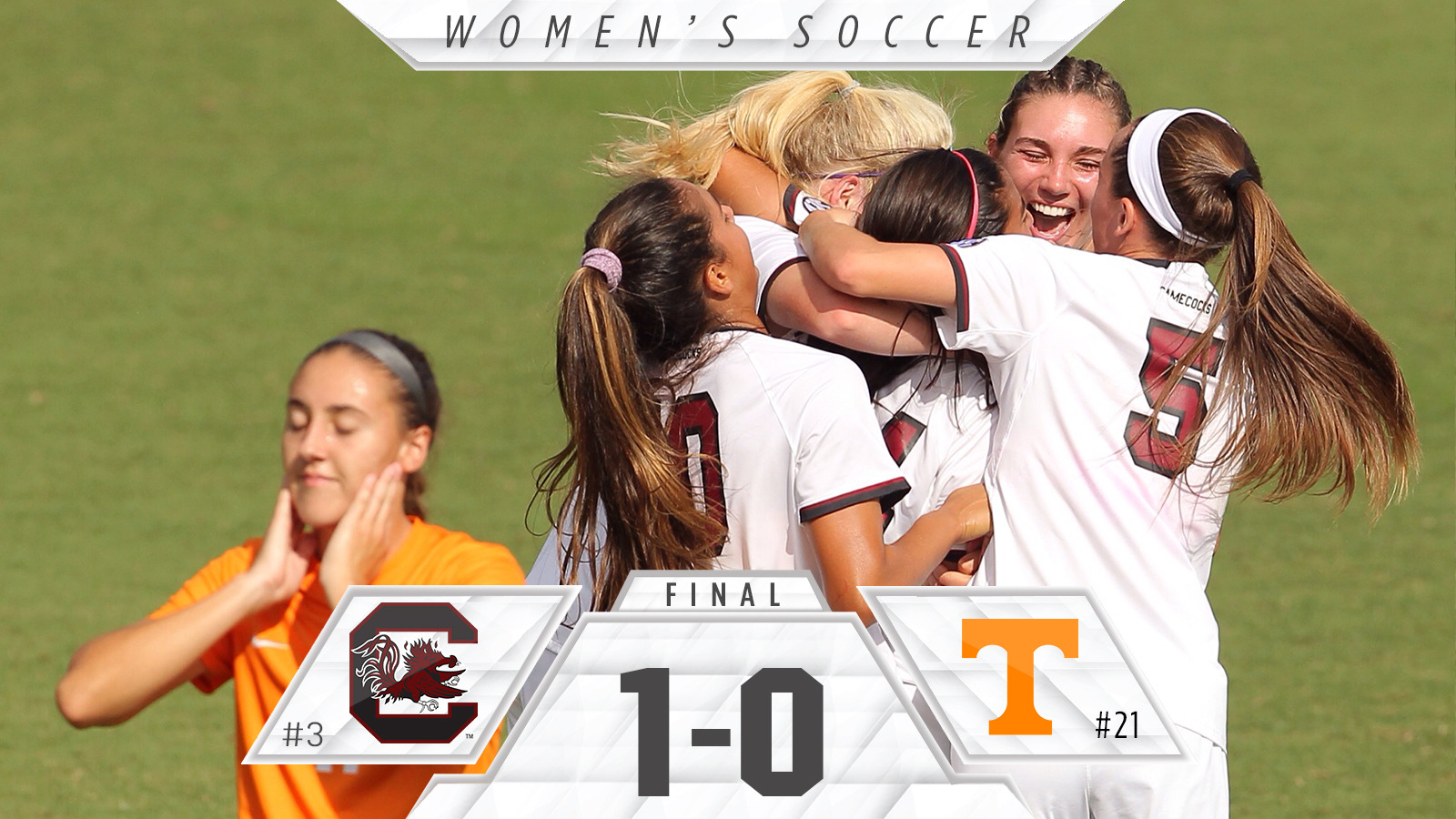 Chang's Overtime Game-Winner Pushes Gamecocks Past No. 21 Tennessee 1-0