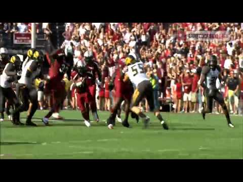 Ace Sanders 49-Yard Punt Return - South Carolina vs. Missouri - 2012