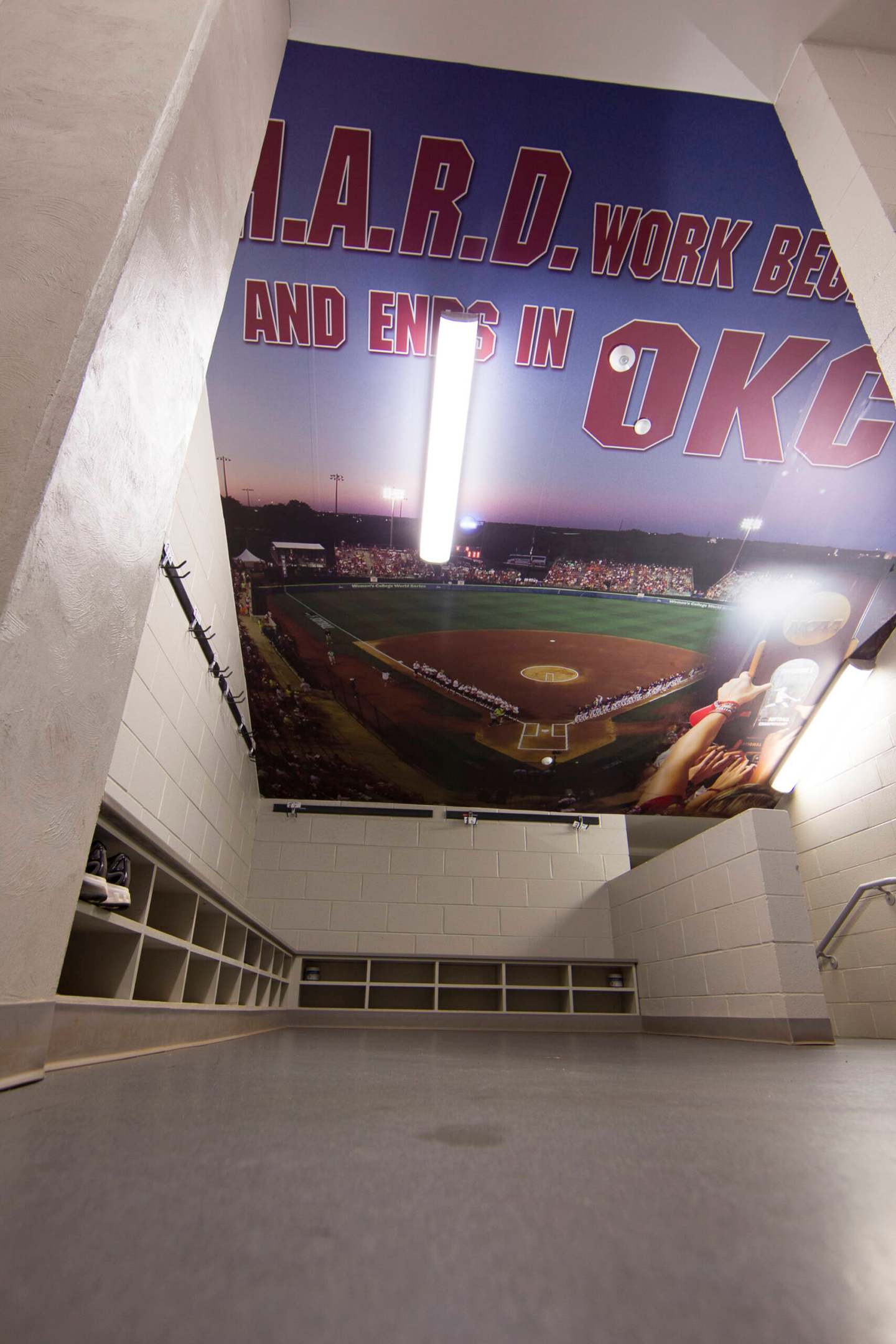 Student Athlete Facilities at the Carolina Softball Stadium at Beckham Field