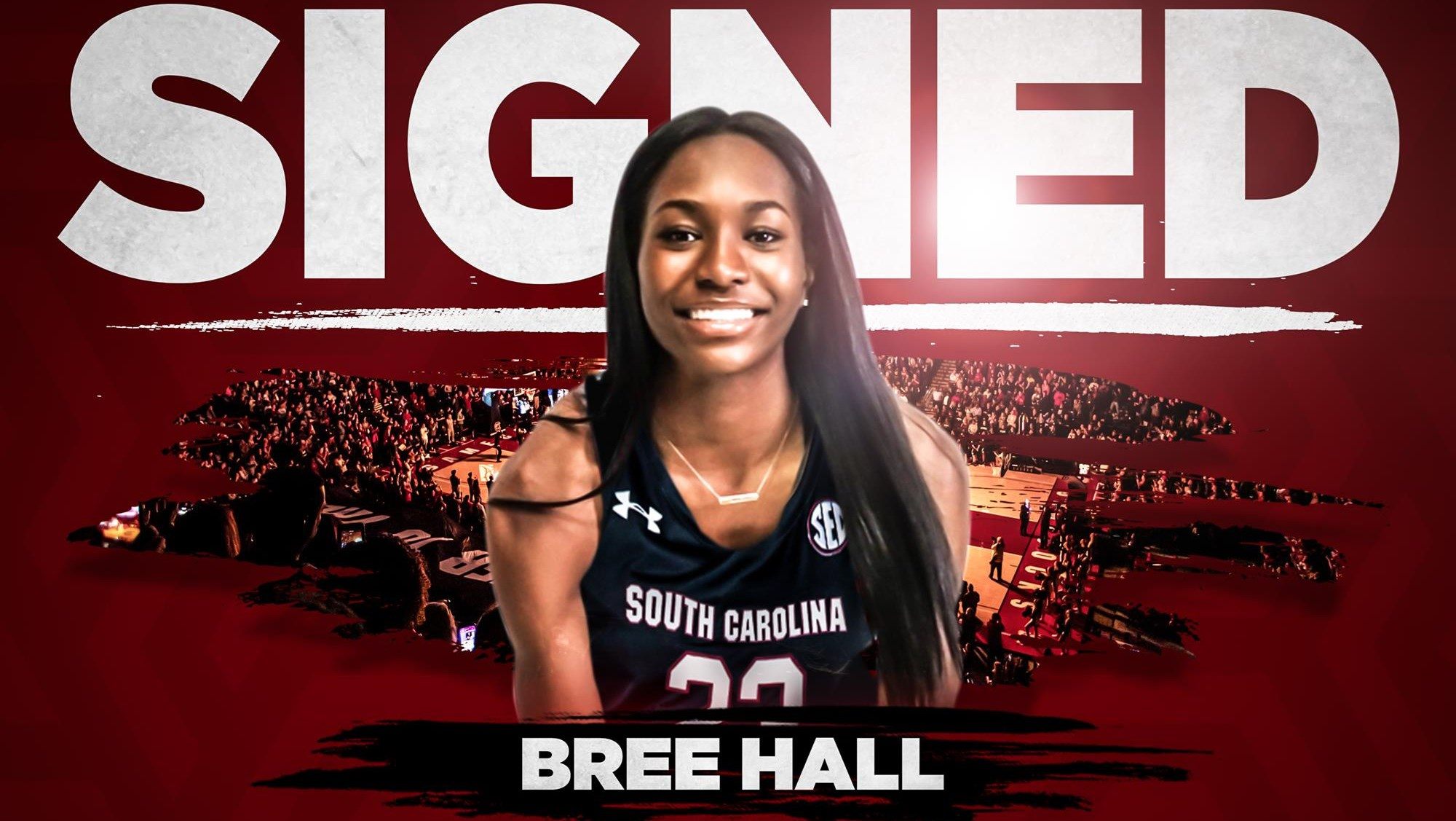 Bree Hall Signs with South Carolina