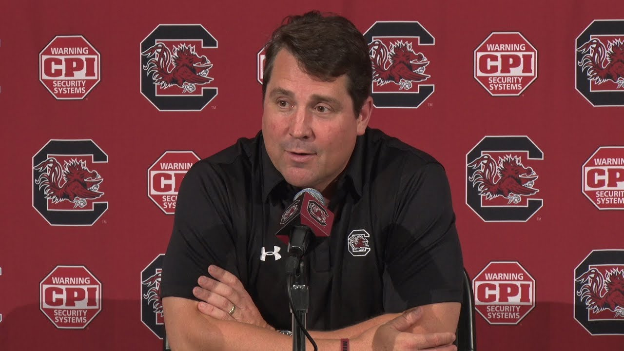Will Muschamp Media Day News Conference — 8/2/18