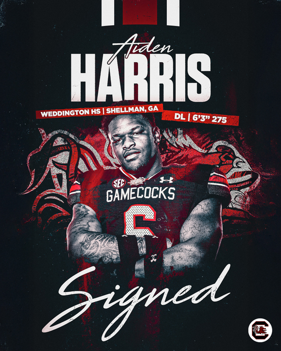 Aiden Harris - Football - University of South Carolina Athletics
