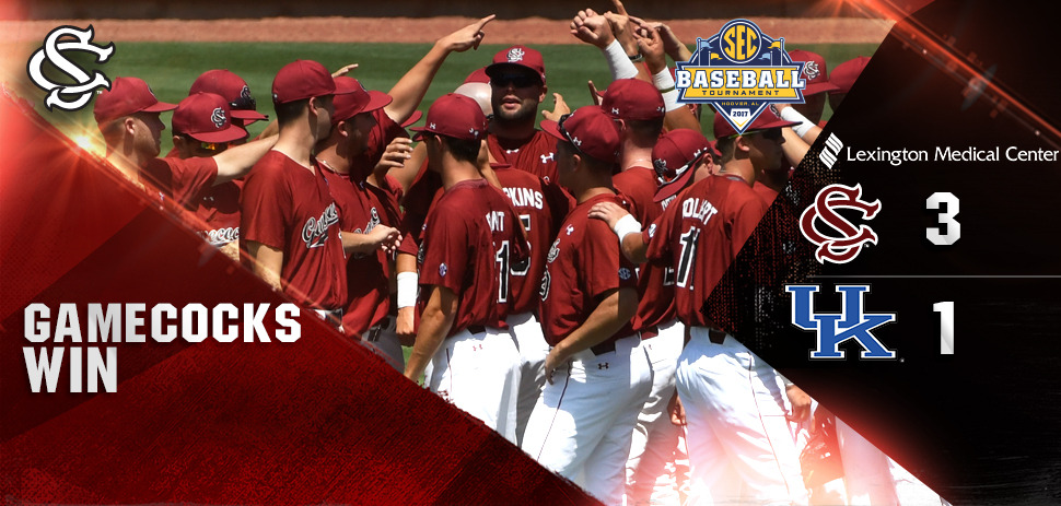 Baseball Advances To Semifinals Of SEC Tournament With 3-1 Win Over Kentucky