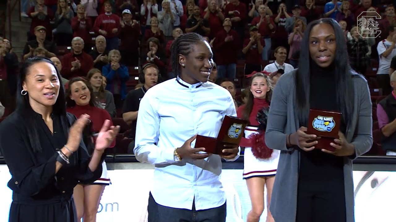 Aleighsa Welch, Elem Ibiam Pre-Game Recognition - 12/22/15
